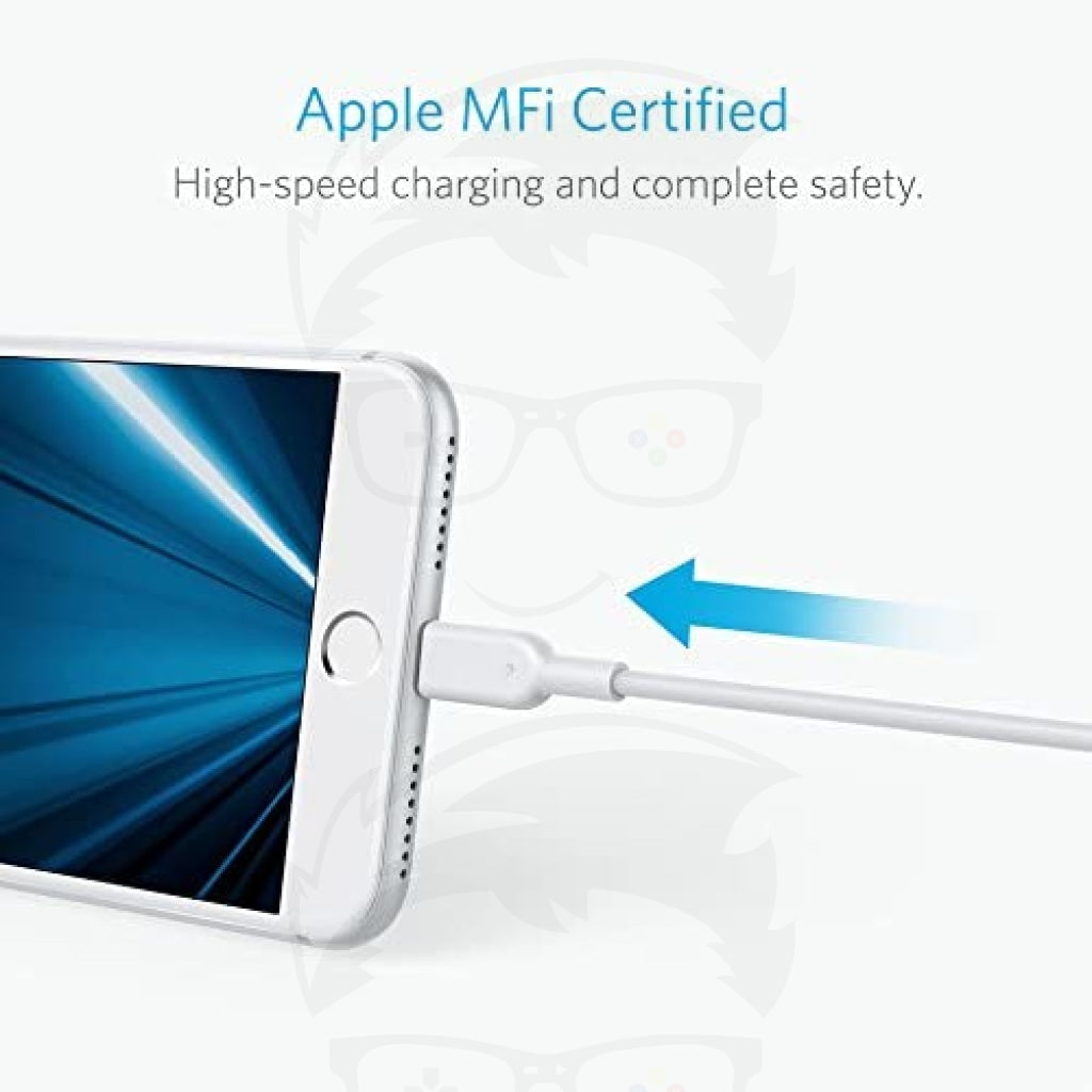 Anker PowerLine II Lightning Cable 3m - White Anker PowerLine II Lightning Cable 3m - White